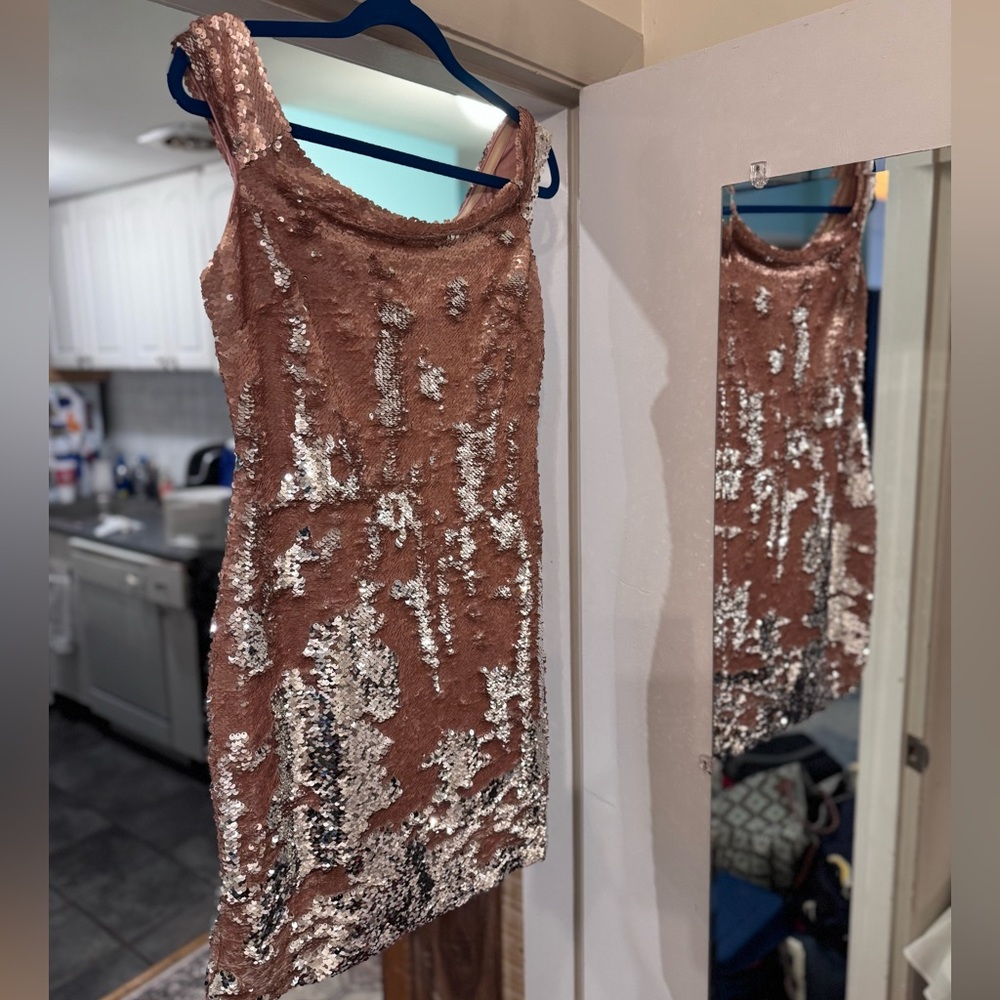 Ark&CO. Sequin Cocktail Dress